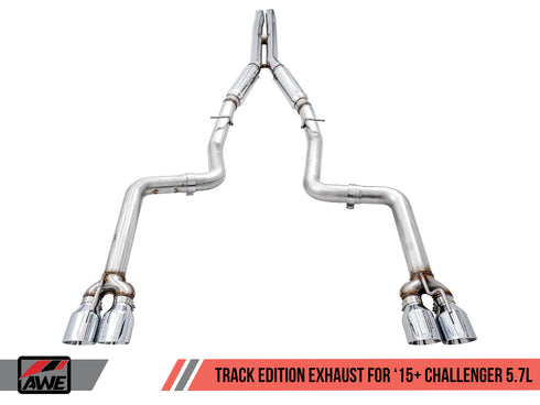 Track Edition EXHAUST  FOR THE 15+ DODGE CHALLENGER 5.7